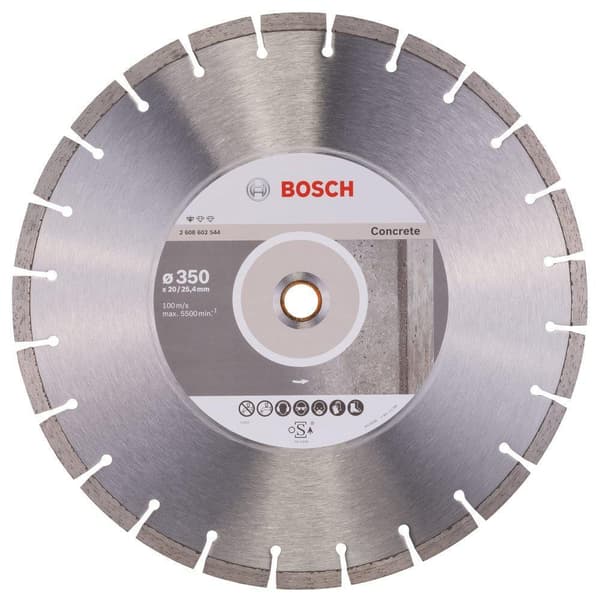 Diamantkapskiva Bosch PROFESSIONAL FOR CONCRETE; 350 mm