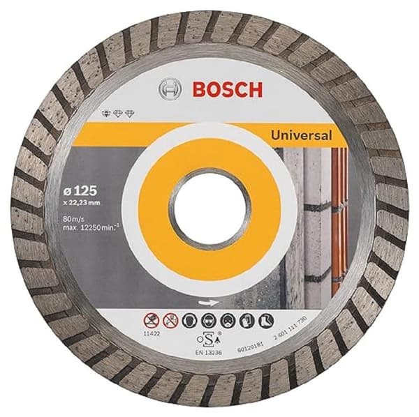 Diamantkapskiva Bosch PROFESSIONAL FOR UNIVERSAL TURBO; 125 mm