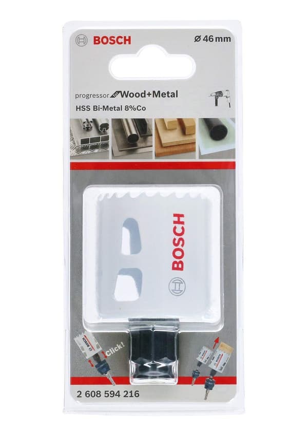 Hålsåg Bosch Progressor for Wood and Metal; 46 mm