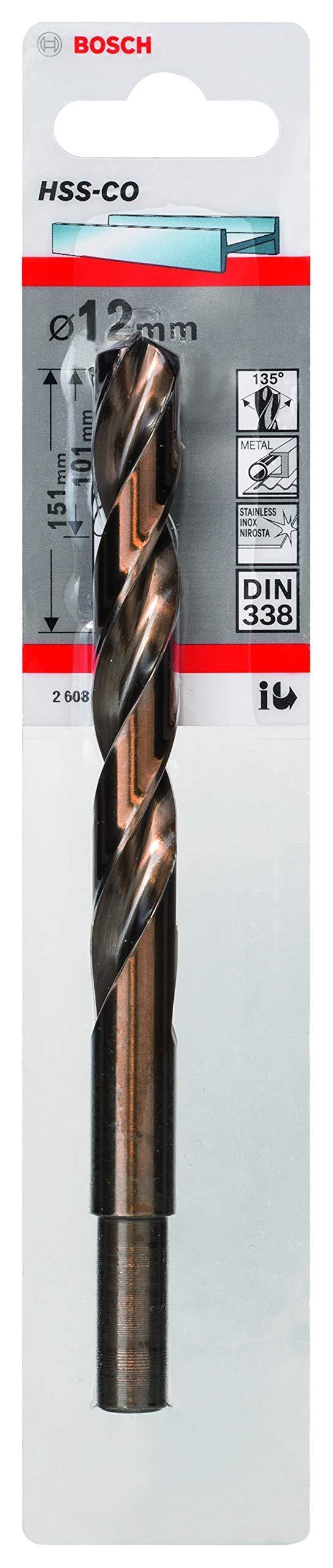 Borr för metall Bosch HSS-Co; DIN 338; 12x151 mm; 1 st.