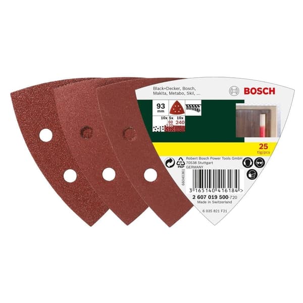 Sandpapper för multislipar Best for Wood; K240; 25 st.
