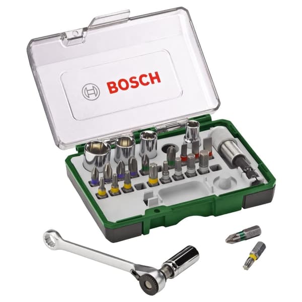 Hylsbitssats Bosch 2607017562; 27 st.