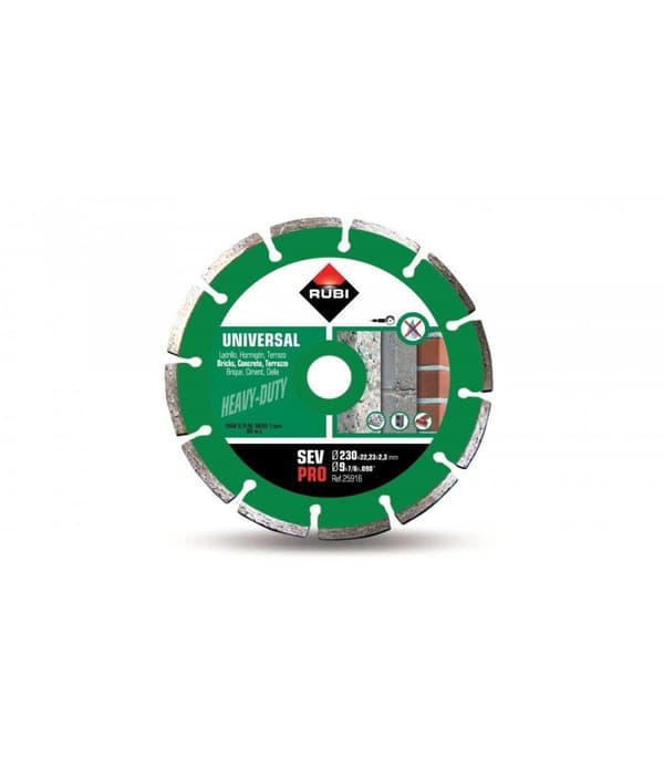 Diamantkapskiva Rubi SEV 230 PRO; 230 mm