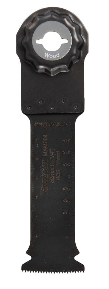 Skär för planskärning Makita B-66438; Starlock Max; HCS; 32 mm