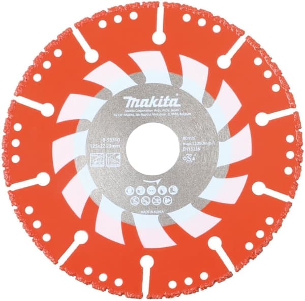 Diamantkapskiva Makita Rescue; 125 mm