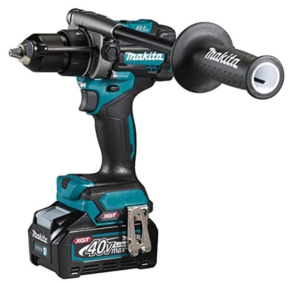Slagskruvdragare / borr Makita HP001GM201; 40 V; 2x4,0 Ah batt.