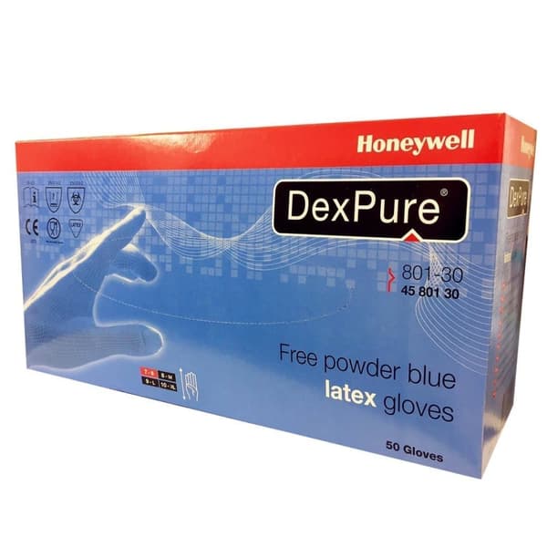 Latexhandskar Honeywell PERFECT FIT DexPure 801-30; 10/XL; 50 st.