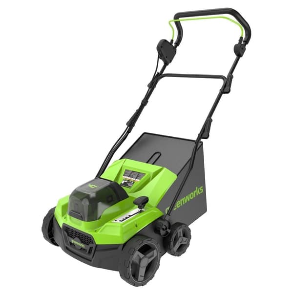 Scarifier Greenworks GD40SC38II; 40 V (utan batteri och laddare)