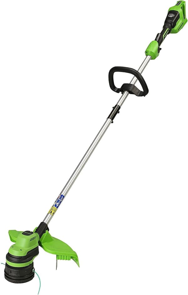 Trimmer Greenworks GD24X2LT; 2x24 V (utan batteri och laddare)