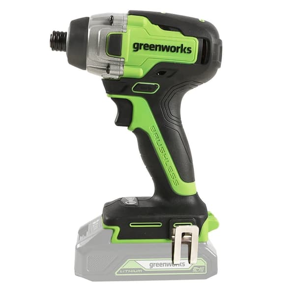Slagskruvdragare Greenworks GD24ID3; 24 V (utan batteri och laddare)