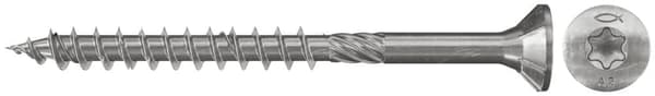 Träskruv Fischer Power-Fast FPF-ST P A2; TX20; 4,0x50 mm; 200 st.