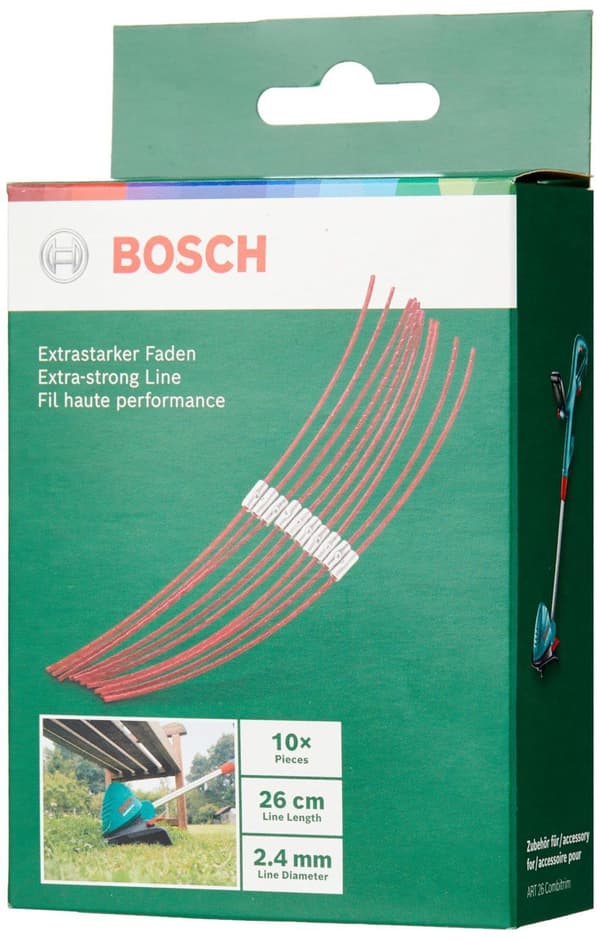 Trimmerlina Bosch, 26cm; 10 st.
