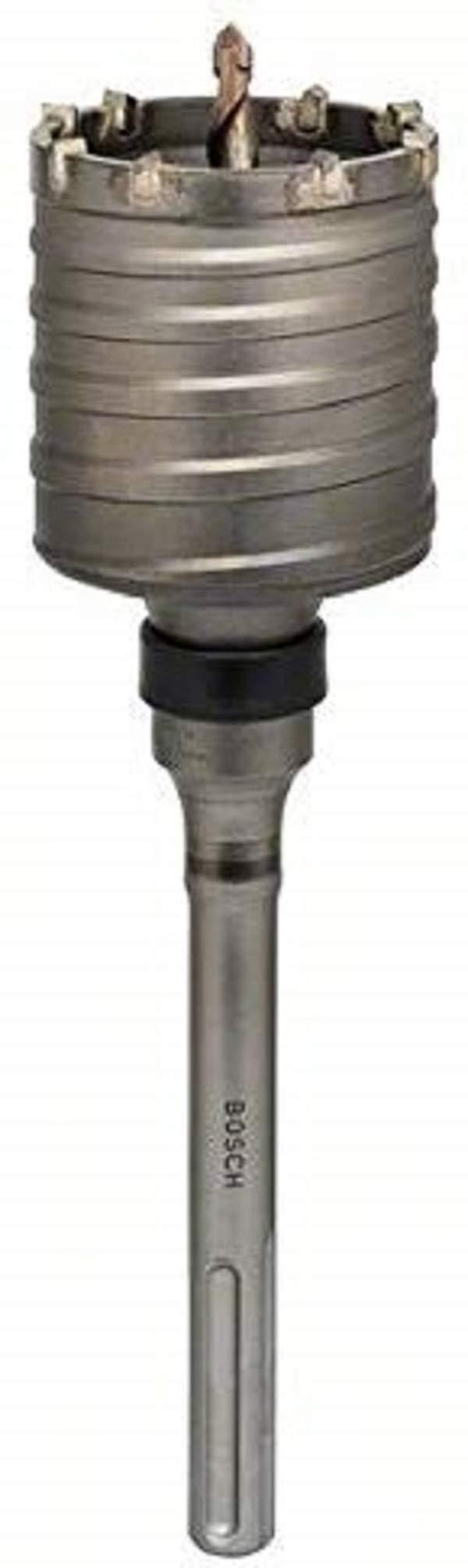 Borrkrona med skaft och centreringsborrbit 82mm; SDS-max