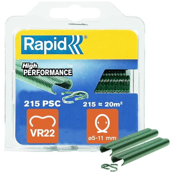 Häftklammer  Rapid VR22; 215 st.; förzinkade