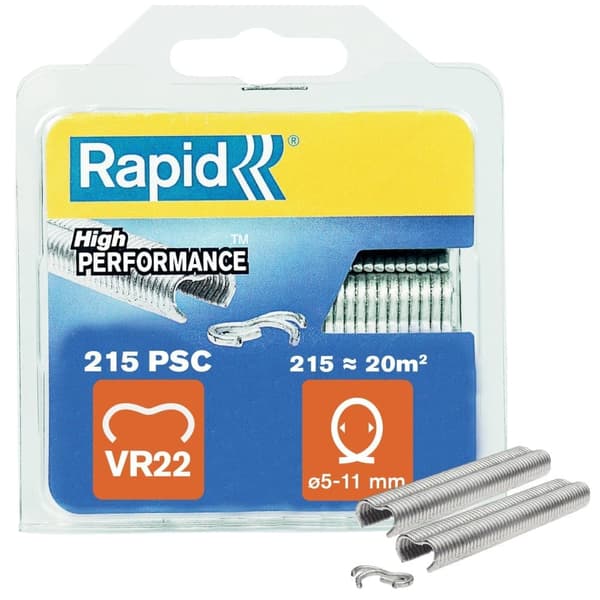 Häftklammer  Rapid VR22; 215 st.; zinkad