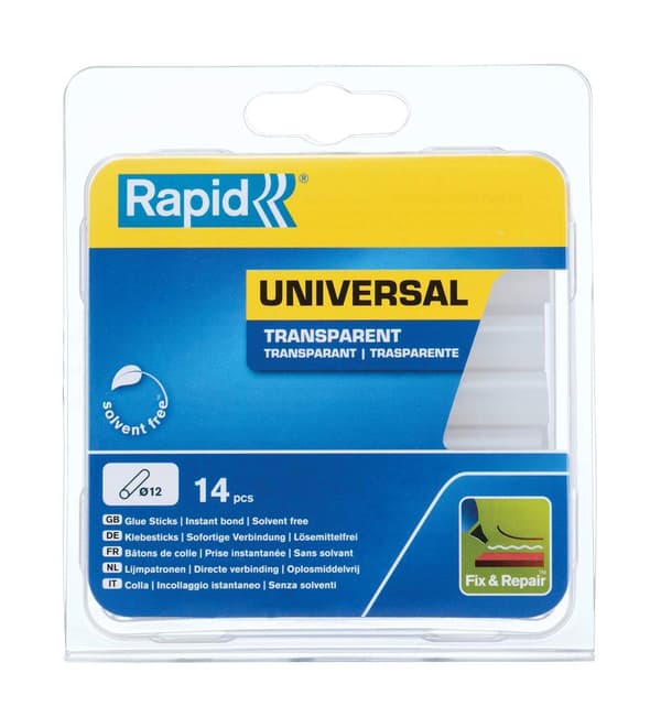 Limstift Rapid Multi; 12x94 mm; 0,125 kg; genomskinlig