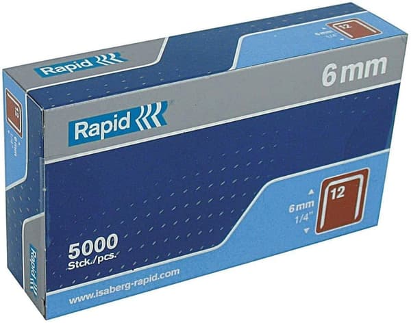 Häftklammer  Rapid; 12,95x14 mm; 5000 st.; typ 12