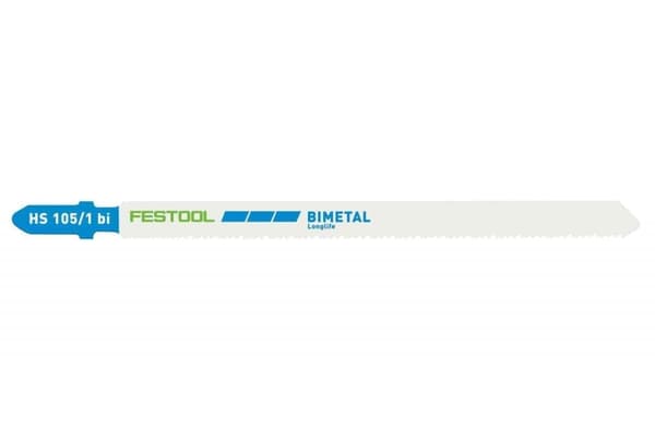 Sticksågsblad Festool; 105 mm; 1 mm; 5 st.