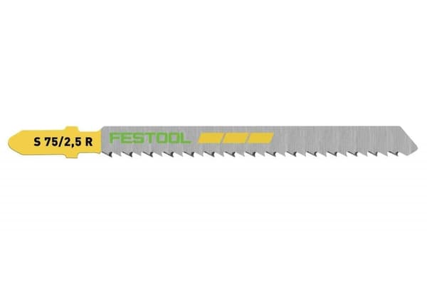 Sticksågsblad Festool; 75 mm; 2,5 mm; 5 st.