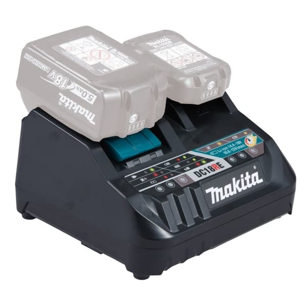 Laddare med kort laddningstid Makita DC18RE; 12-18 V