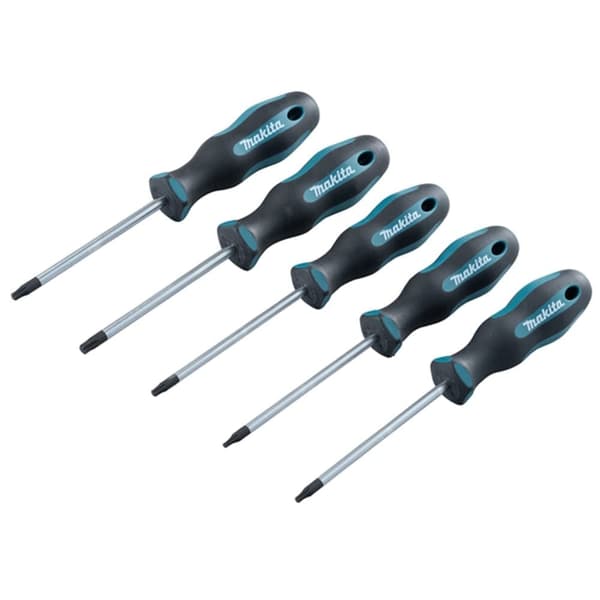 Skruvmejselsats Makita E-10534; 5 st.