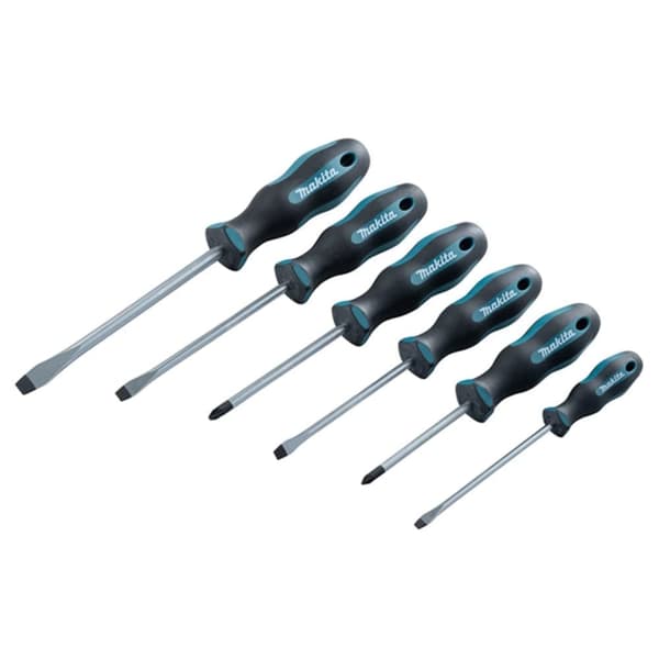 Skruvmejselsats Makita E-10512; 6 st.