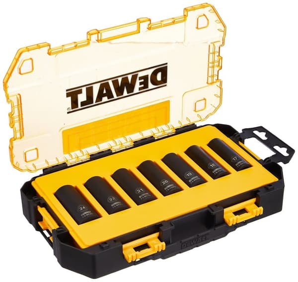 Hylsnyckelsats DeWalt DWMT74737; 7 st.