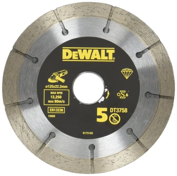 Diamantkapskiva DeWalt DT3758; Ø125