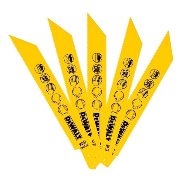 Tigersågsblad DeWalt DT2361-QZ; 152 mm; 5 st.
