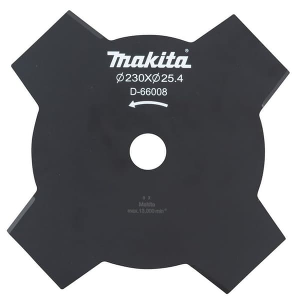 4-skärigt trimmerskär Makita; 230x25,4 mm; Z4; 1 st.