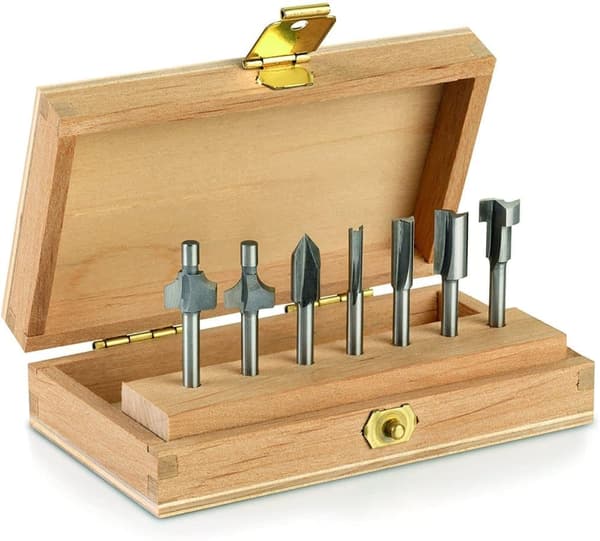 Fräs borrset Dremel 660; 7 st.
