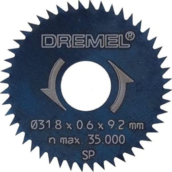 Klyv- / kapsågblad Dremel 546, 31,8 mm; 2 st.