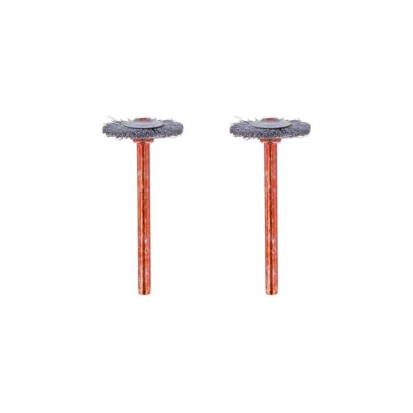 Borste av rostfritt stål Dremel 530; 19 mm; 2 st.
