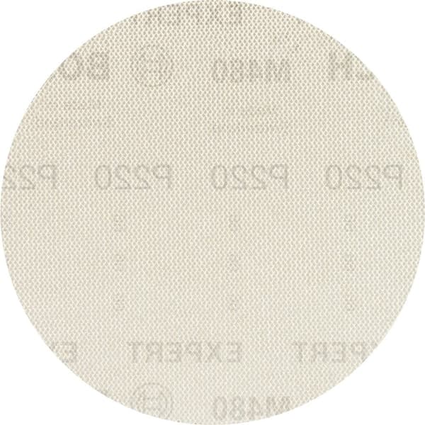 Nätmönstrat slippapper Bosch 2608900676; 125 mm; P220; 5 st.