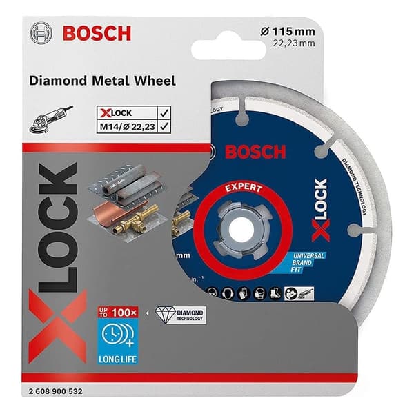 Diamantkapskiva Bosch X-LOCK 2608900532; 115 mm