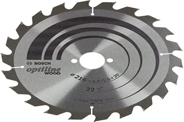 Sågklinga Bosch 2608838410; 216x30 mm; Z22