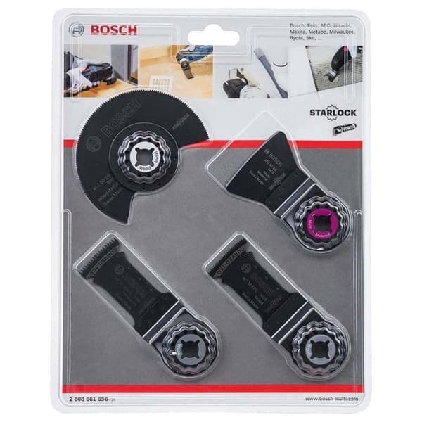Tillbehörsset Bosch GOP/PMF; 4 st.