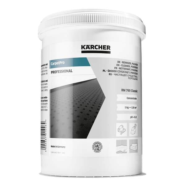 Rengöringsmedel för textil och möbler Karcher RM 760 Classic; 0,8 kg; pH 8,2