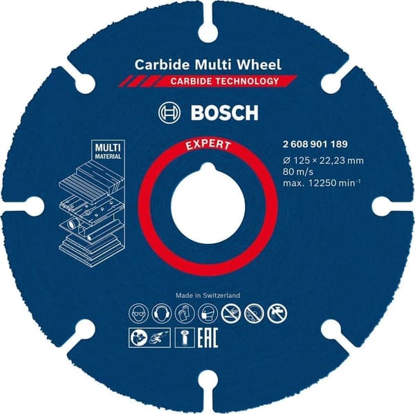Sågklinga Bosch 2608901189; 125x22,23 mm