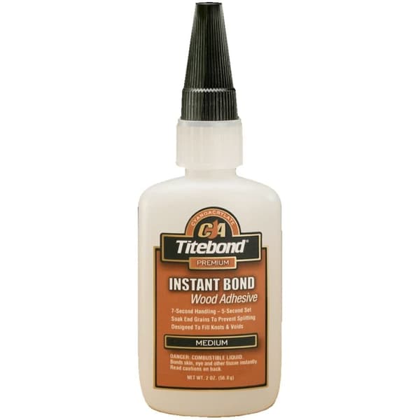 Universell instant lim Titebond Instant Bond Medium; 56,8 ml medelviskositet