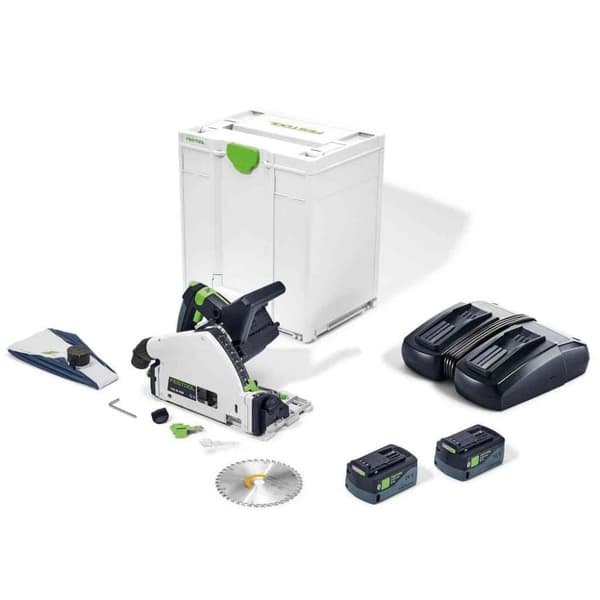 Batteridriven cirkelsåg Festool TSC 55 5,0 KEBI-Plus/XL;  18 V; 2x5,0 Ah batt.
