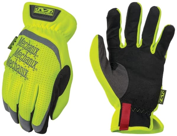 Handskar Mechanix Wear FastFit HiViz; L