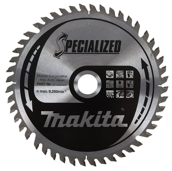 Sågklinga för trä Makita; 190x1,45x30,0 mm; Z44; 23°
