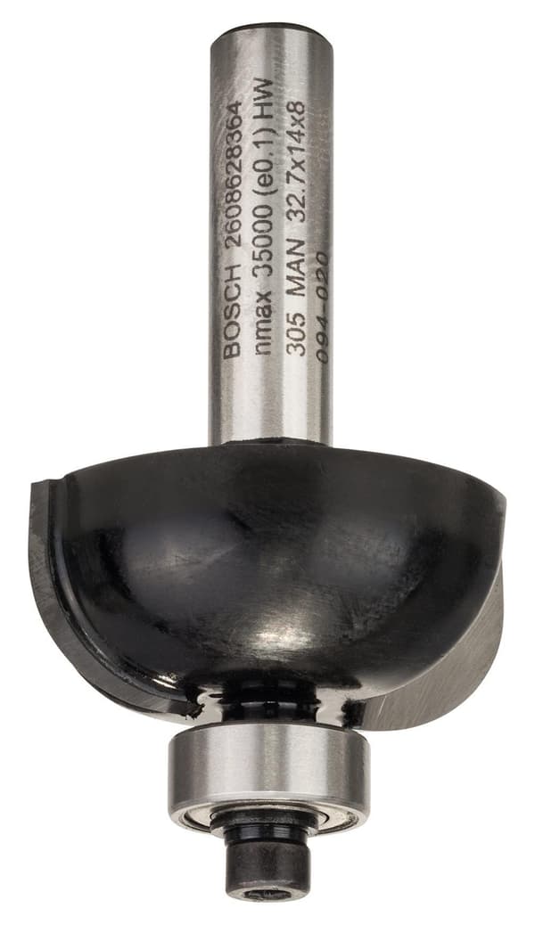 Hålkärlsfräs Bosch 10/14/55 mm med kullager