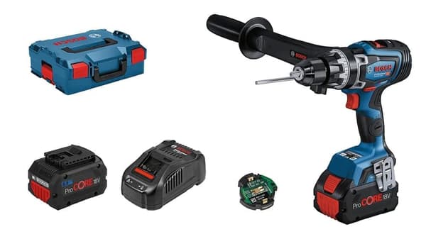 Slagmutterdragare Bosch GDS 18V-1000 BITURBO; 18 V; 2x8,0 Ah batt.