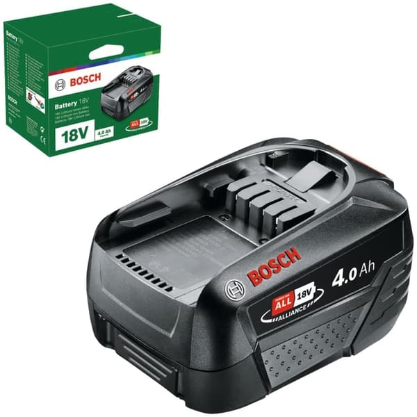 Batteri Bosch PBA 18V; 4,0 Ah; Li-lon