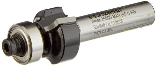 Avrundningsfräs Bosch 3/10,5/53 mm med kullager