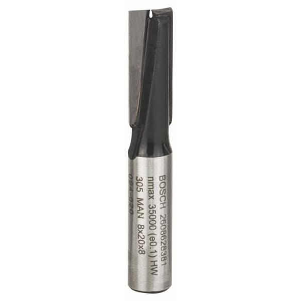 Rak notfräs Bosch; 8 mm; 20/51 mm