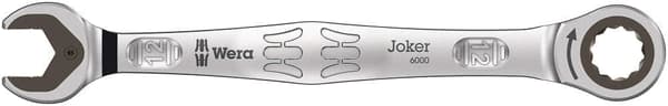 Skiftnyckel med spärrhake Wera Joker; 12 mm
