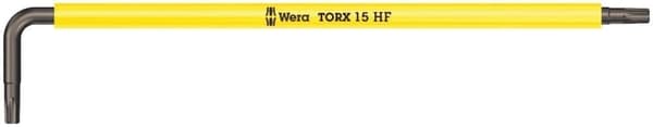 L-formad nyckel Wera WE05024474001; TX15; 123 mm